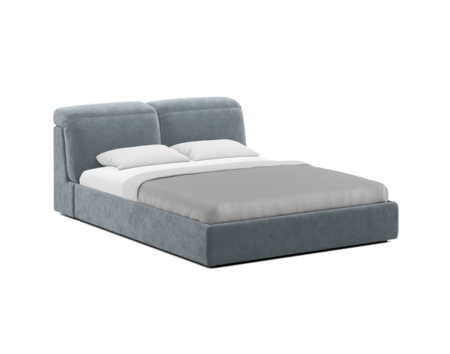 Кровать с подъёмным механизмом с декором